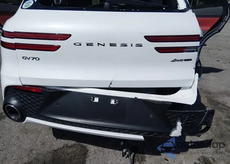 2025 Genesis Gv70 3.5T Awd Sport из США, поврежденный, VIN 5NMMCDTC9SH031305